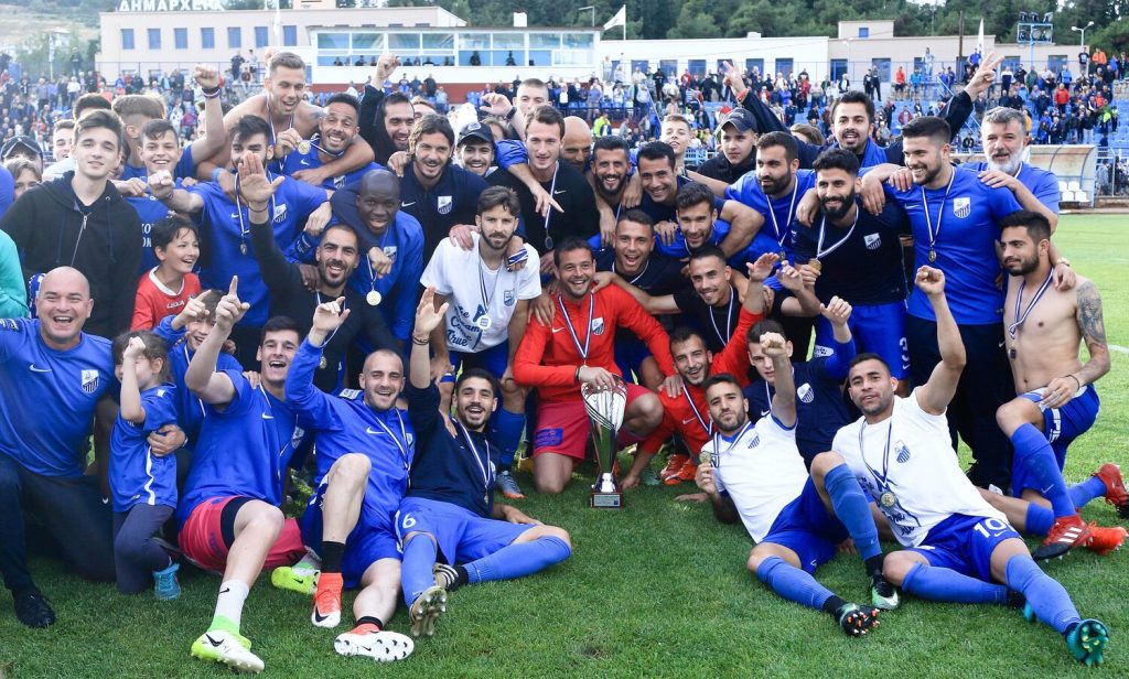 Η φιέστα ανόδου της Λαμίας για τη Super League