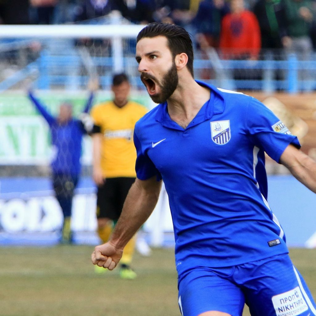 Ο Βασιλόγιαννης στο 1-0 της Λαμίας απέναντι στον Άρη