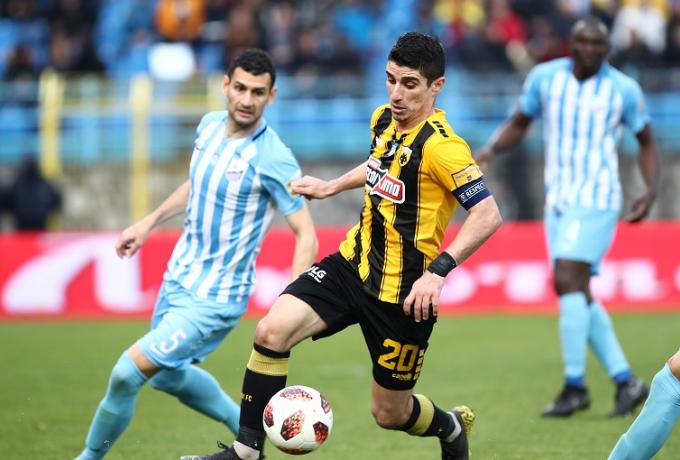 Καρυπίδης και Μάνταλος στο 2-2 της Λαμίας με την ΑΕΚ